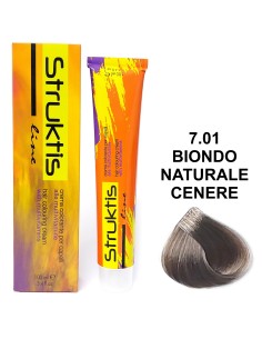 struktis crema colorante 100ml - 7.01 biondo naturale cenere: tuttocasashop.live: igiene e cura della persona