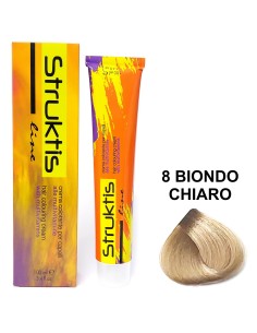 struktis crema colorante 100ml - 8 biondo chiaro: tuttocasashop.live: igiene e cura della persona