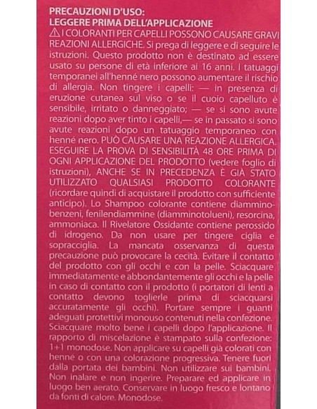 b&b bellezza benessere shampoo colorante capelli - n. 7 biondo: tuttocasashop.live: igiene e cura della persona