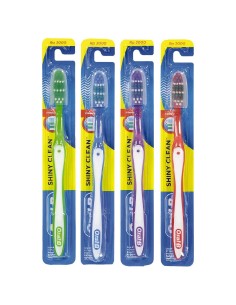 oral-b spazzolino shiny clean morbido - 35 soft - con capsula copri setole: tuttocasashop.live: igiene e cura della persona