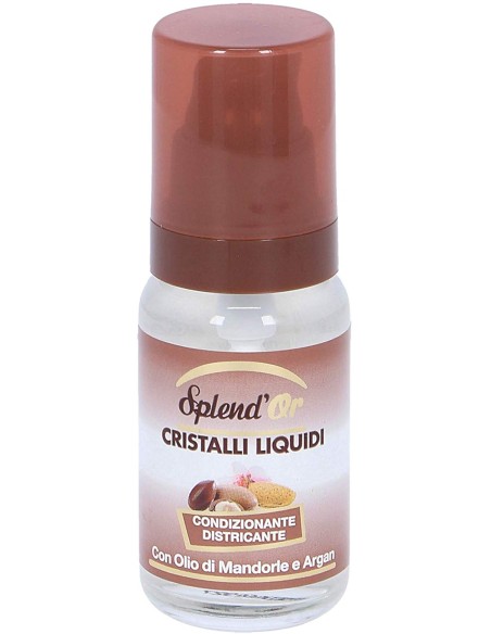 splend'or cristalli per capelli - 50ml - districante - olio mandorle e argan: tuttocasashop.live: igiene e cura della persona