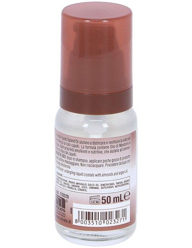 splend'or cristalli per capelli - 50ml - districante - olio mandorle e argan: tuttocasashop.live: igiene e cura della persona