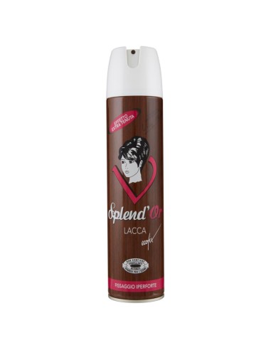 splend'or lacca spray per capelli 300ml - fissaggio iperforte: tuttocasashop.live: igiene e cura della persona
