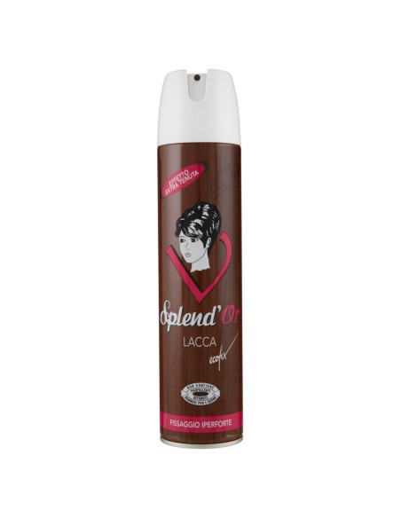 splend'or lacca spray per capelli 300ml - fissaggio iperforte: tuttocasashop.live: igiene e cura della persona