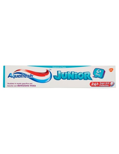 aquafresh junior dentifricio 75ml 6+ - da 6 anni in su: tuttocasashop.live: igiene e cura della persona