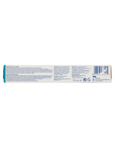 aquafresh junior dentifricio 75ml 6+ - da 6 anni in su: tuttocasashop.live: igiene e cura della persona
