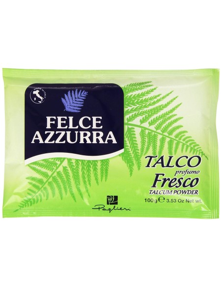 felce azzurra talco - busta da 100 grammi - fresco: tuttocasashop.live: igiene e cura della persona