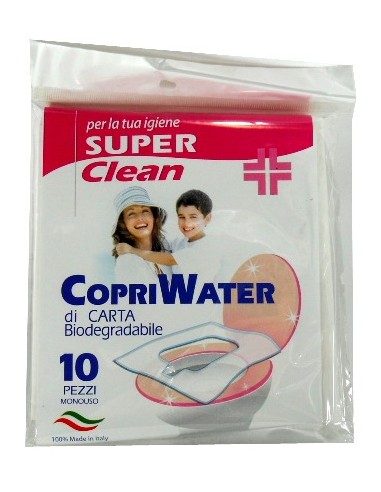 superclean copriwater igienici monouso 10pz: tuttocasashop.live: igiene e cura della persona