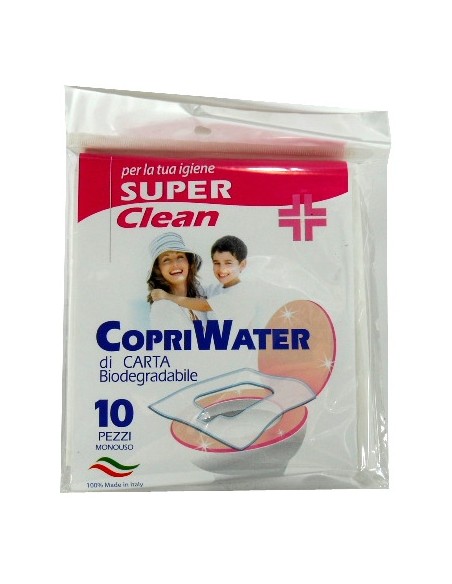superclean copriwater igienici monouso 10pz: tuttocasashop.live: igiene e cura della persona