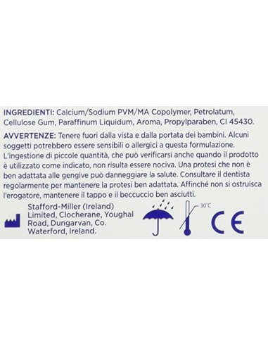 polident crema adesiva per dentiere - tubo da 40g - lunga tenuta imbattibile: tuttocasashop.live: igiene e cura della persona