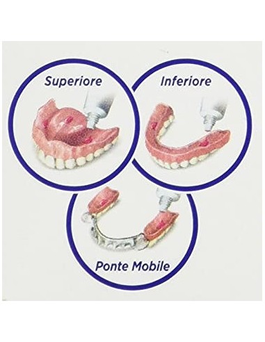 polident crema adesiva per dentiere - tubo da 40g - lunga tenuta imbattibile: tuttocasashop.live: igiene e cura della persona