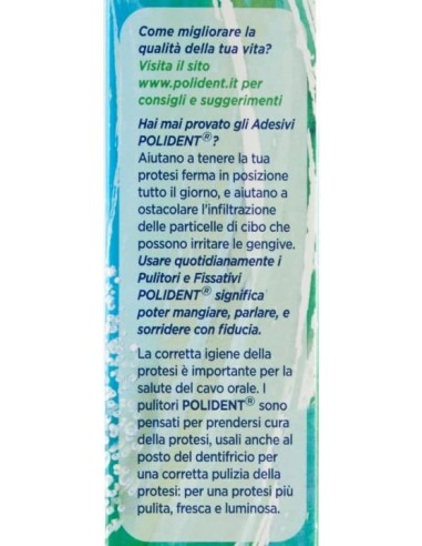 polident 36 compresse effervescenti - tripla freschezza - pulizia dentiere: tuttocasashop.live: igiene e cura della persona
