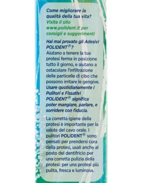 polident 36 compresse effervescenti - tripla freschezza - pulizia dentiere: tuttocasashop.live: igiene e cura della persona
