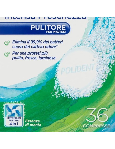 polident 36 compresse effervescenti - tripla freschezza - pulizia dentiere: tuttocasashop.live: igiene e cura della persona