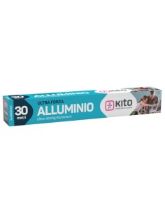kito alluminio per alimenti - rotolo da 30 metri: tuttocasashop.live: carta & monouso