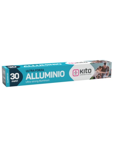 kito alluminio per alimenti - rotolo da 30 metri: tuttocasashop.live: carta & monouso