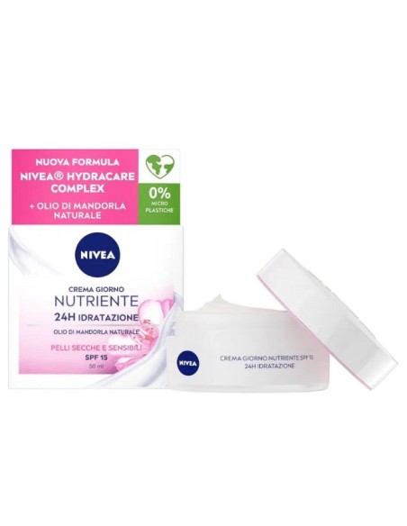 nivea crema viso 50ml - nutriente - pelli secche e sensibili: tuttocasashop.live: igiene e cura della persona