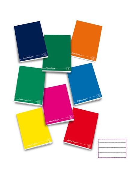quaderno maxi 42pagine - rigatura c - copertine assortite: tuttocasashop.live: altro - bazar