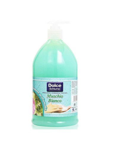 dolce sapone liquido con erogatore - 1 litro - muschio bianco: tuttocasashop.live: igiene e cura della persona