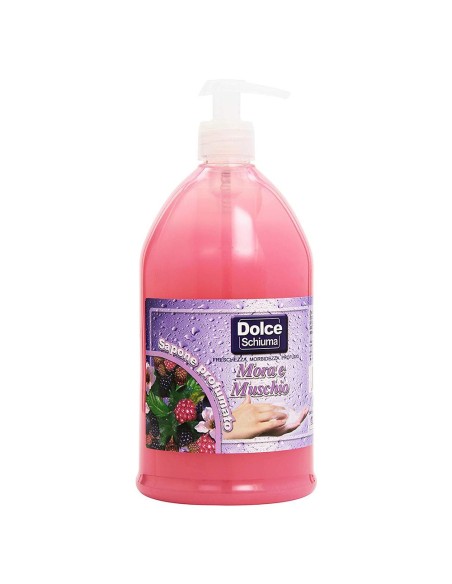 dolce sapone liquido con erogatore - 1 litro - mora & muschio: tuttocasashop.live: igiene e cura della persona