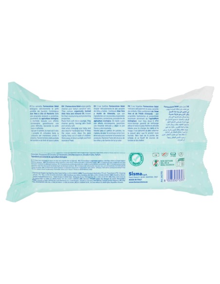 farmacotone natural bebe' 72 salviette detergenti aloe vera e olio mandorla: tuttocasashop.live: igiene e cura della persona