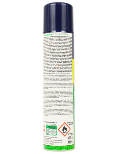 splendida il toglipolvere spray - 300ml - antistatico: tuttocasashop.live: pulizia e cura della casa