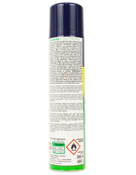splendida il toglipolvere spray - 300ml - antistatico: tuttocasashop.live: pulizia e cura della casa