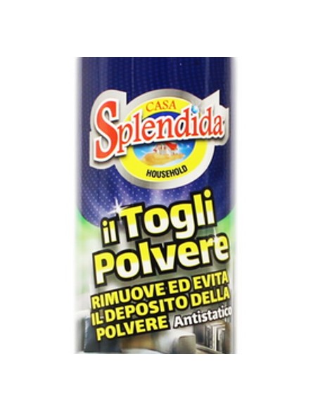 splendida il toglipolvere spray - 300ml - antistatico: tuttocasashop.live: pulizia e cura della casa