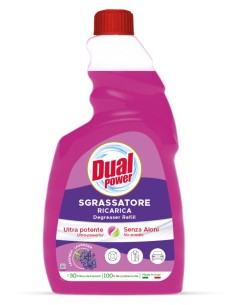 dual power sgrassatore universale spray 750ml - lavanda - ricarica: tuttocasashop.live: pulizia e cura della casa