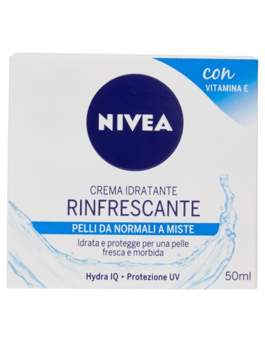 nivea crema viso 50ml - rinfrescante - per pelli normali o miste: tuttocasashop.live: igiene e cura della persona
