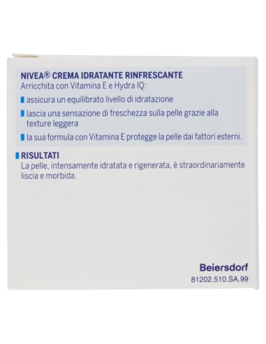 nivea crema viso 50ml - rinfrescante - per pelli normali o miste: tuttocasashop.live: igiene e cura della persona
