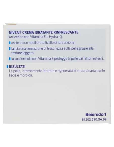 nivea crema viso 50ml - rinfrescante - per pelli normali o miste: tuttocasashop.live: igiene e cura della persona