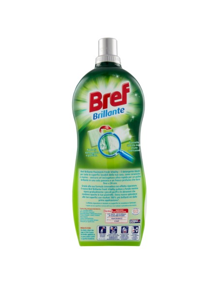 bref detergente liquido per pavimenti 125l - fresh - verde: tuttocasashop.live: pulizia e cura della casa