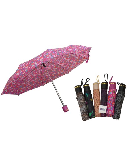 ombrello mini richiudibile art.102 - fantasie assortite: tuttocasashop.live: altro - bazar
