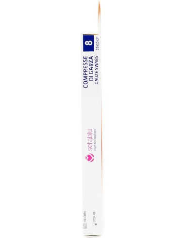 setablu compresse di garza per medicazione - 15x15cm - 8 pezzi: tuttocasashop.live: igiene e cura della persona