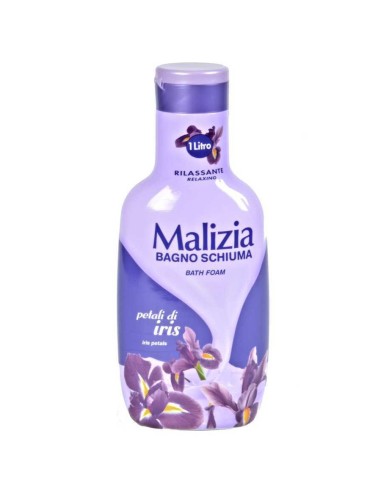 malizia bagnoschiuma 1000ml - petali di iris: tuttocasashop.live: igiene e cura della persona