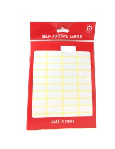 etichette adesive 38x13mm - 10 fogli da 48 etichette: tuttocasashop.live: altro - bazar