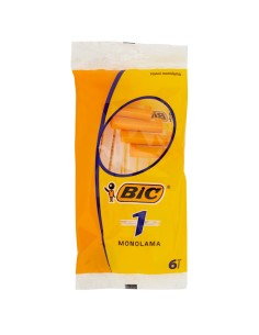 bic normal rasoi da barba radi e getta - monolama - 6 pezzi: tuttocasashop.live: igiene e cura della persona