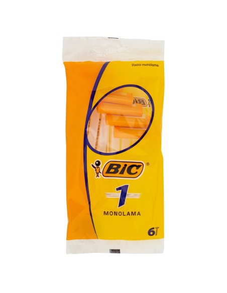 bic normal rasoi da barba radi e getta - monolama - 6 pezzi: tuttocasashop.live: igiene e cura della persona
