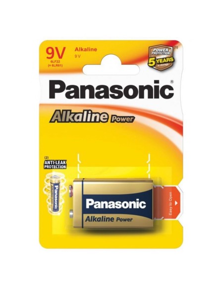 panasonic pila formato transistor 9v alcalina: tuttocasashop.live: altro - bazar