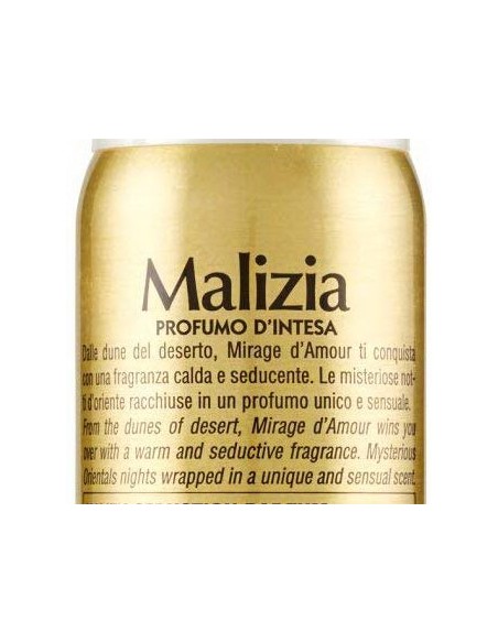 malizia deodorante spray donna - 100ml - mirage d'amour: tuttocasashop.live: igiene e cura della persona