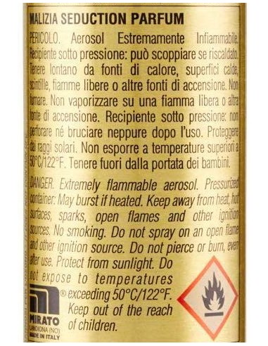 malizia deodorante spray donna - 100ml - mirage d'amour: tuttocasashop.live: igiene e cura della persona