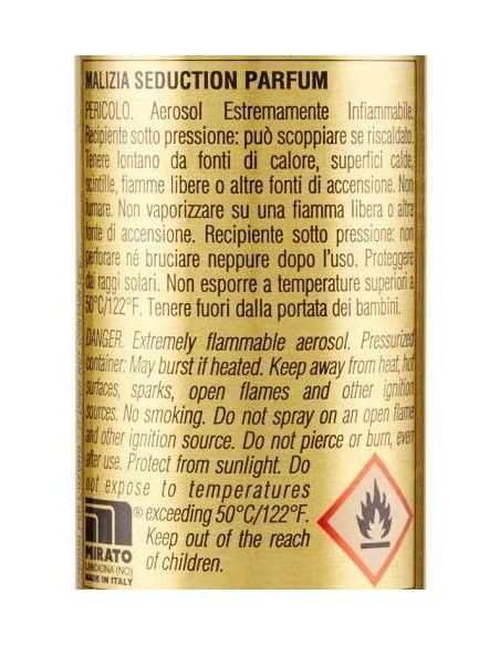malizia deodorante spray donna - 100ml - mirage d'amour: tuttocasashop.live: igiene e cura della persona