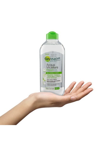 garnier skin active acqua micellare - 400ml - pelli normali o miste: tuttocasashop.live: igiene e cura della persona
