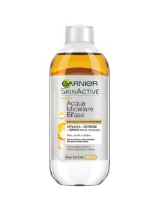 garnier skin active acqua micellare 400ml - bifasica - con olio di argan: tuttocasashop.live: igiene e cura della persona