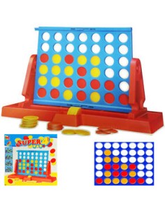 super 4 - forza 4 - gioco in scatola - 2 giocatori - 3 anni+: tuttocasashop.live: altro - bazar