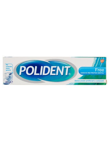 polident crema adesiva per dentiere - 40 grammi - gusto neutro - senza aromi: tuttocasashop.live: igiene e cura della persona