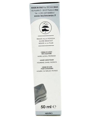 bright lucido per scarpe in crema - tubo da 50ml - neutro: tuttocasashop.live: prodotti per bucato e tessuti