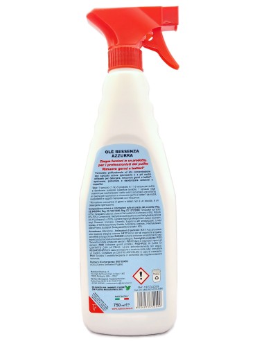 ole' oies ressenza deodorante multiuso igienizzante 750ml - azzurra: tuttocasashop.live: pulizia e cura della casa