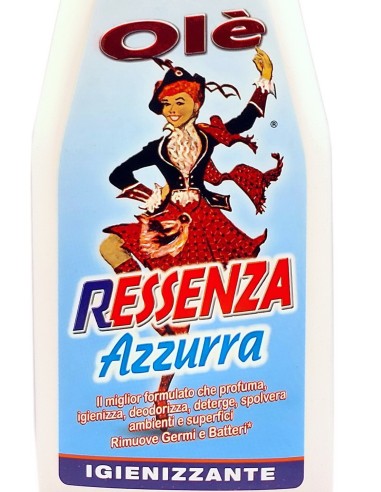 ole' oies ressenza deodorante multiuso igienizzante 750ml - azzurra: tuttocasashop.live: pulizia e cura della casa